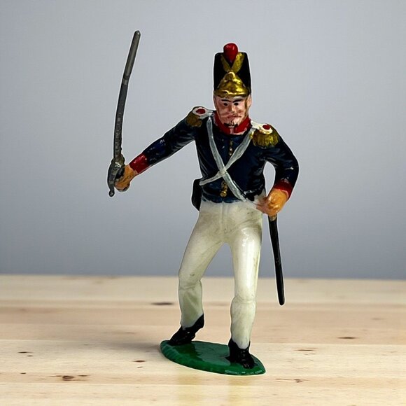 Vintage Marx Warriors Of The World Napoleonic Soldier Figurine - Picture 1 of 9